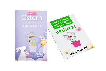 Streuartikel - Samenkarte Mini Blume Goy Werbemittel-Agentur - Streuartikel - Samenkarte Mini Blume
