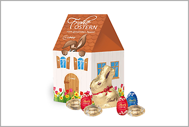 Goy Werbemittel-Agentur - Ostern - 3D Präsent Haus Lindt