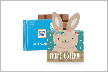 Goy Werbemittel-Agentur - Ostern -Schokotafel Ritter SPORT Osterhase