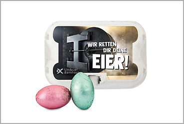 Goy Werbemittel-Agentur - Ostern - Sixpack Rettergut