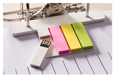 Goy Werbemittel-Agentur - Buero - Haftnotizblock mit USB-Stick