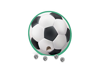 Goy Werbemittel-Agentur - Essen und Trinken - WM Countdown-Spender Fußball Eco