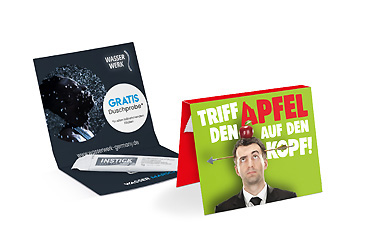 Goy Werbemittel-Agentur - Essen und Trinken - Werbekarte Midi INSTICK