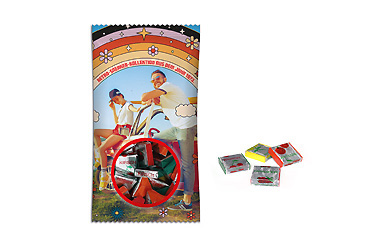 Goy Werbemittel-Agentur - Essen und Trinken - Fruchtkaramellen im Werbetütchen