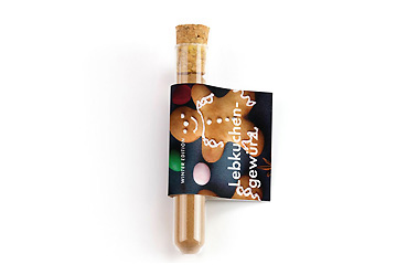 Essen und Trinken - Lebkuchengewürz im Reagenzglas Goy Werbemittel-Agentur - Essen und Trinken - Lebkuchengewürz im Reagenzglas