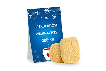 Weihnachtsartikel - Naschtasche Mini-Spekulatius Goy Werbemittel-Agentur - Weihnachtsartikel - Naschtasche Mini-Spekulatius