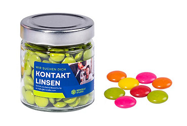 Goy Werbemittel-Agentur - Essen und Trinken - Schoko-Drops im Maxiglas