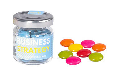 Goy Werbemittel-Agentur - Essen und Trinken - Schoko-Drops im Miniglas