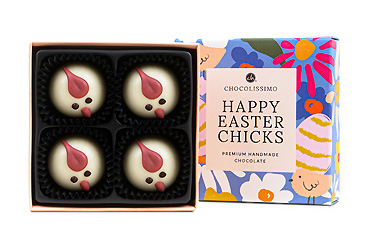 Goy Werbemittel-Agentur - Ostern - Küken-Pralinen „Happy Easter Chicks“