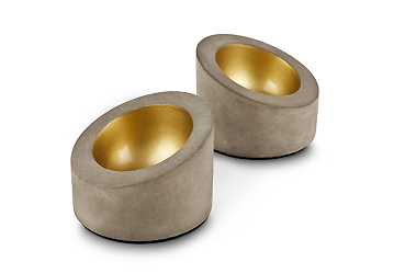 Praesente - Eierbecher-Set aus Zement Goy Werbemittel-Agentur - Praesente - Eierbecher-Set aus Zement