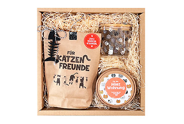 Praesente - Katzenfreunde Geschenkbox Goy Werbemittel-Agentur - Praesente - Katzenfreunde Geschenkbox
