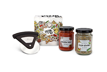 Praesente - Pizza-Kit Goy Werbemittel-Agentur - Praesente - Pizza-Kit