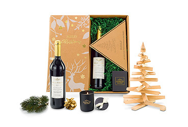 Praesente - Wein-Nachts-Baum Goy Werbemittel-Agentur - Praesente - Wein-Nachts-Baum