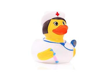 Sport und Spiel - Quietsche-Ente Krankenschwester Goy Werbemittel-Agentur - Sport und Spiel - Quietsche-Ente Krankenschwester