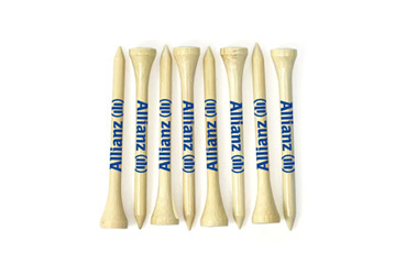 Sport und Spiel - Geschenkbeutel mit Bambus-Holz-Tees Goy Werbemittel-Agentur - Sport und Spiel - Geschenkbeutel mit Bambus-Holz-Tees