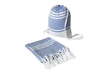 Textilien und Taschen - Strandtuch im Stoffbeutel Goy Werbemittel-Agentur - Textilien und Taschen - Strandtuch im Stoffbeutel