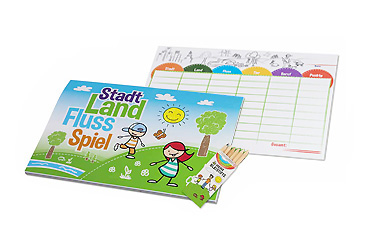 Unterwegs - Stadt-Land-Fluss Spiel Goy Werbemittel-Agentur - Unterwegs - Stadt-Land-Fluss Spiel