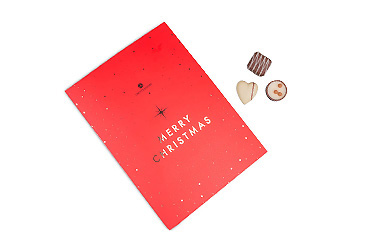 Weihnachtsartikel - Adventskalender Weihnachtsrot Goy Werbemittel-Agentur - Weihnachtsartikel - Adventskalender Weihnachtsrot