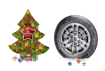 weihnachten - Lindt Lindor Adventsspender Goy Werbemittel-Agentur - weihnachten - Lindt Lindor Adventsspender