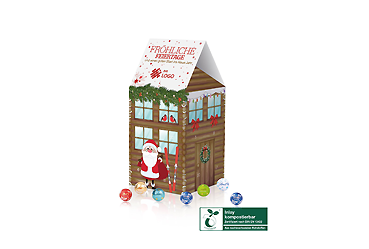 Weihnachtsartikel - Adventskalender-Haus XL Lindt Goy Werbemittel-Agentur - Weihnachtsartikel - Adventskalender-Haus XL Lindt