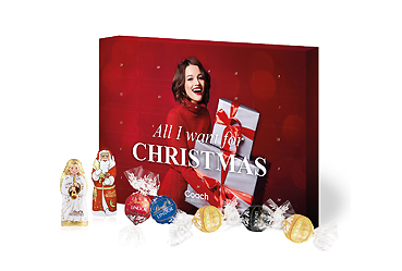 Weihnachtsartikel - Adventskalender Lindt Lindor Goy Werbemittel-Agentur - Weihnachtsartikel - Adventskalender Lindt Lindor