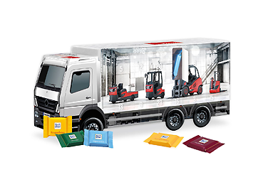 Weihnachtsartikel - 3D Adventskalender LKW Goy Werbemittel-Agentur - Weihnachtsartikel - 3D Adventskalender LKW