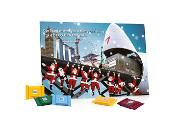 weihnachten - Tisch-Adventskalender Ritter SPORT Goy Werbemittel-Agentur - weihnachten - Tisch-Adventskalender Ritter SPORT