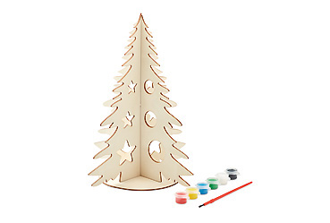 Weihnachtsartikel - Weihnachtsbaum mit Wasserfarben Goy Werbemittel-Agentur - Weihnachtsartikel - Weihnachtsbaum mit Wasserfarben