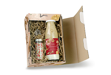 Weihnachtsartikel - Geschenkbox Plätzchenfreude Goy Werbemittel-Agentur - Weihnachtsartikel - Geschenkbox Plätzchenfreude