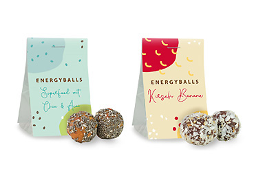 Weihnachtsartikel - Naschtasche Energyballs Goy Werbemittel-Agentur - Weihnachtsartikel - Naschtasche Energyballs