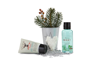 weihnachten - Wellness-Geschenkset: Happy Holidays Goy Werbemittel-Agentur - weihnachten - Wellness-Geschenkset: Happy Holidays