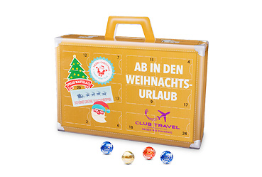 Weihnachtsartikel - Lindt Lindor Adventskalender „Koffer“ Goy Werbemittel-Agentur - Weihnachtsartikel - Lindt Lindor Adventskalender „Koffer“