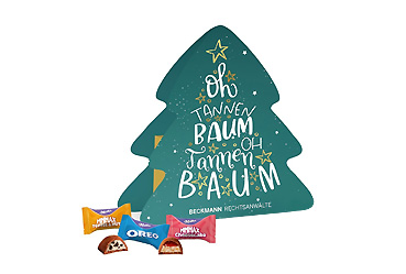Weihnachtsartikel - Weihnachtsbaum Milka „Favourites“ Goy Werbemittel-Agentur - Weihnachtsartikel - Weihnachtsbaum Milka „Favourites“