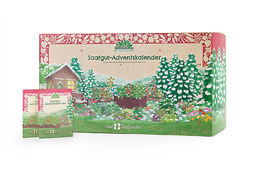 Weihnachtsartikele - Saatgut-Adventskalender mit Türchen Goy Werbemittel-Agentur - Weihnachtsartikel - Saatgut-Adventskalender mit Türchen