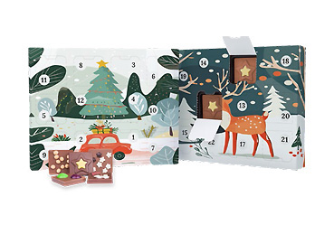 Weihnachtsartikel - Tisch-Adventskalender Goy Werbemittel-Agentur - Weihnachtsartikel - Tisch-Adventskalender
