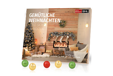Weihnachtsartikel - Tisch-Adventskalender mit Fairtrade® Schokolade Goy Werbemittel-Agentur - Weihnachtsartikel - Tisch-Adventskalender mit Fairtrade® Schokolade