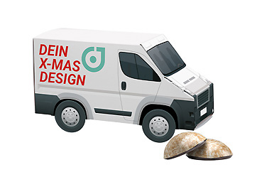Weihnachtsartikel - 3D Präsent Transporter Lebkuchen Mini Goy Werbemittel-Agentur - Weihnachtsartikel - 3D Präsent Transporter Lebkuchen Mini