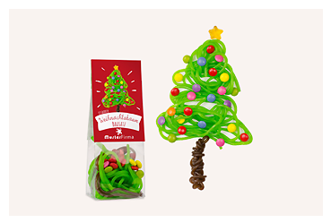 weihnachten - Naschbeutel Essbarer Weihnachtsbaum Goy Werbemittel-Agentur - weihnachten - Naschbeutel Essbarer Weihnachtsbaum