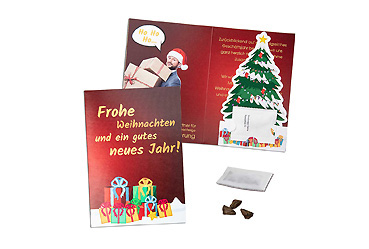 Weihnachtsartikel - Weihnachtsbaum-Karte Goy Werbemittel-Agentur - Weihnachtsartikel - Weihnachtsbaum-Karte