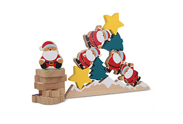 Weihnachtsartikel - Weihnachtsmann Balancierspiel Goy Werbemittel-Agentur - Weihnachtsartikel - Weihnachtsmann Balancierspiel