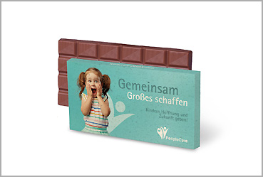Goy Werbemittel-Agentur - Essen und Trinken - Schutzengel Schokolade