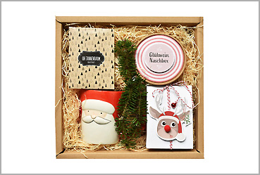 Goy Werbemittel-Agentur - Weihnachtsartikel - Weihnachtsmann Nascherei Geschenkbox